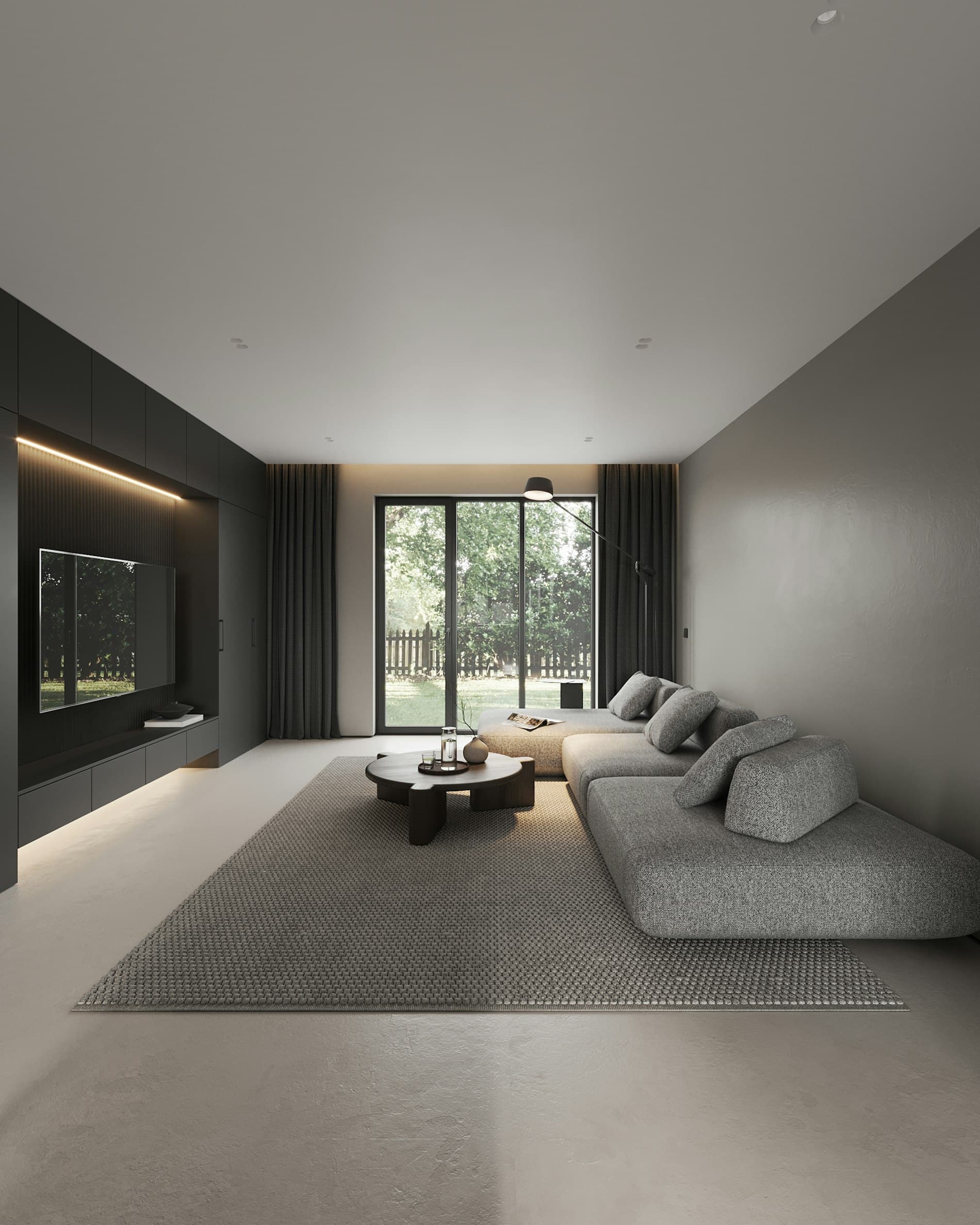 Calm modern interior